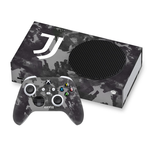 Juventus Football Club Art Monochrome Splatter Vinyl Sticker Skin Decal Cover for Microsoft Series S Console & Controller