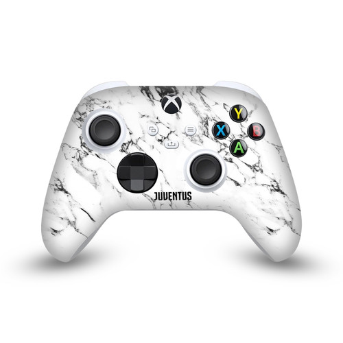 Juventus Football Club Art White Marble Vinyl Sticker Skin Decal Cover for Microsoft Xbox Series X / Series S Controller