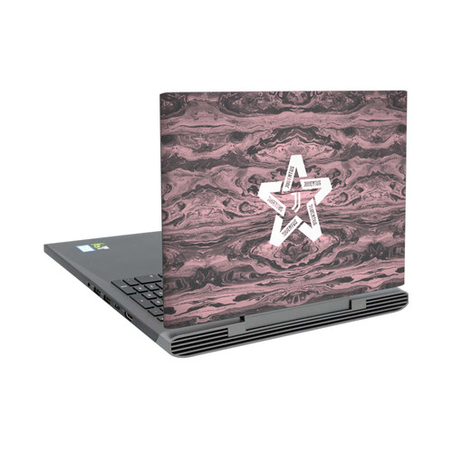 Juventus Football Club Art Black & Pink Marble Vinyl Sticker Skin Decal Cover for Dell Inspiron 15 7000 P65F