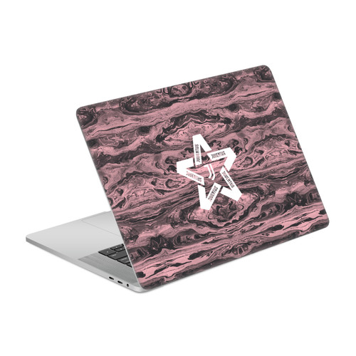 Juventus Football Club Art Black & Pink Marble Vinyl Sticker Skin Decal Cover for Apple MacBook Pro 15.4" A1707/A1990