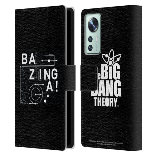 The Big Bang Theory Bazinga Physics Leather Book Wallet Case Cover For Xiaomi 12