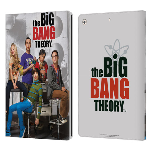 The Big Bang Theory Key Art Season 3 Leather Book Wallet Case Cover For Apple iPad 10.2 2019/2020/2021