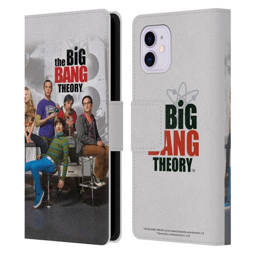 The Big Bang Theory Key Art Season 3 Leather Book Wallet Case Cover For Apple iPhone 11