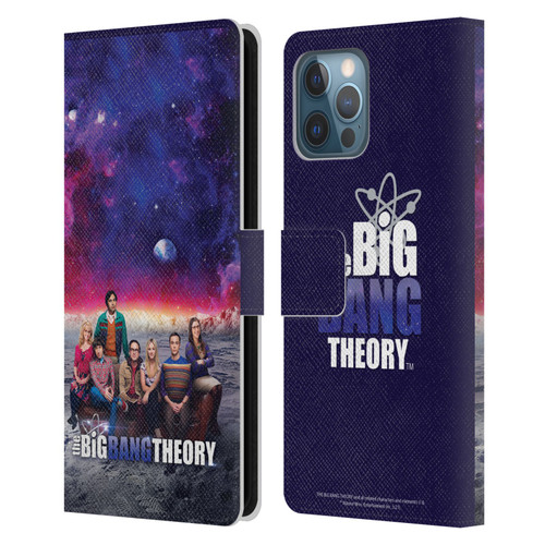 The Big Bang Theory Key Art Season 11 A Leather Book Wallet Case Cover For Apple iPhone 12 Pro Max