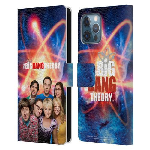 The Big Bang Theory Key Art Season 8 Leather Book Wallet Case Cover For Apple iPhone 12 Pro Max