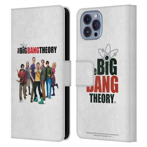 The Big Bang Theory Key Art Season 10 Leather Book Wallet Case Cover For Apple iPhone 14