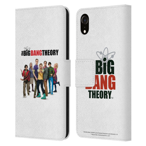 The Big Bang Theory Key Art Season 10 Leather Book Wallet Case Cover For Apple iPhone XR