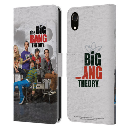 The Big Bang Theory Key Art Season 3 Leather Book Wallet Case Cover For Apple iPhone XR