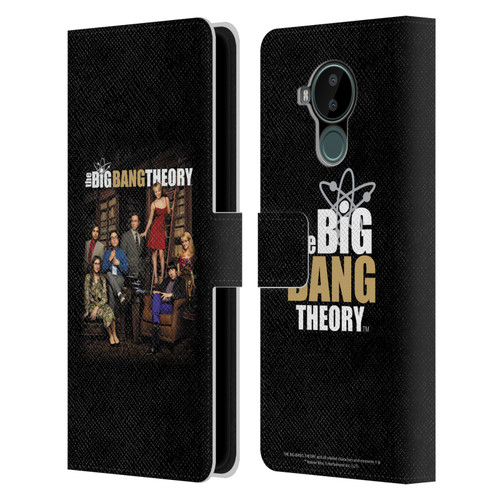 The Big Bang Theory Key Art Season 9 Leather Book Wallet Case Cover For Nokia C30