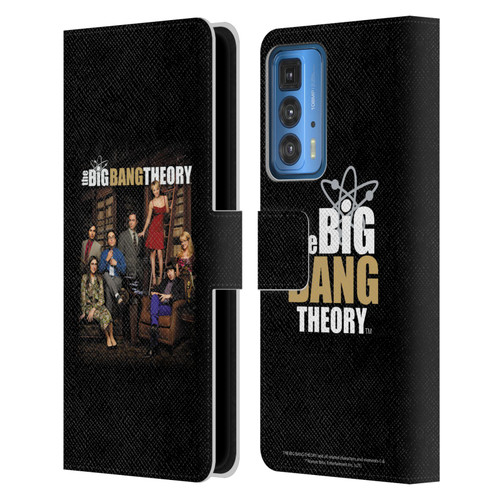The Big Bang Theory Key Art Season 9 Leather Book Wallet Case Cover For Motorola Edge 20 Pro