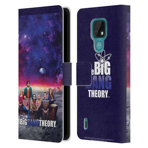 The Big Bang Theory Key Art Season 11 A Leather Book Wallet Case Cover For Motorola Moto E7