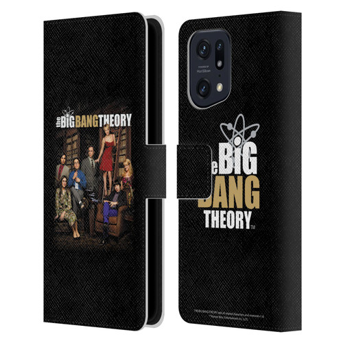 The Big Bang Theory Key Art Season 9 Leather Book Wallet Case Cover For OPPO Find X5