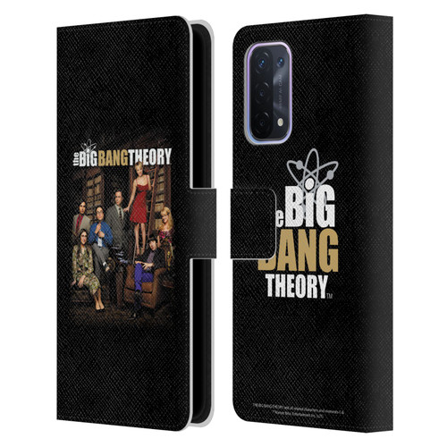 The Big Bang Theory Key Art Season 9 Leather Book Wallet Case Cover For OPPO A54 5G