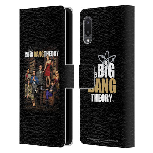 The Big Bang Theory Key Art Season 9 Leather Book Wallet Case Cover For Samsung Galaxy A02/M02 (2021)