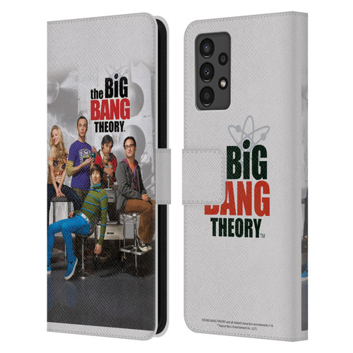 The Big Bang Theory Key Art Season 3 Leather Book Wallet Case Cover For Samsung Galaxy A13 (2022)