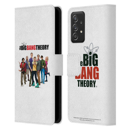 The Big Bang Theory Key Art Season 10 Leather Book Wallet Case Cover For Samsung Galaxy A53 5G (2022)