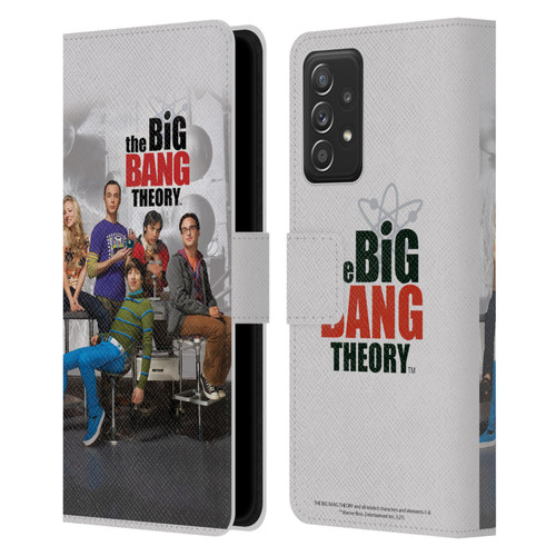 The Big Bang Theory Key Art Season 3 Leather Book Wallet Case Cover For Samsung Galaxy A53 5G (2022)