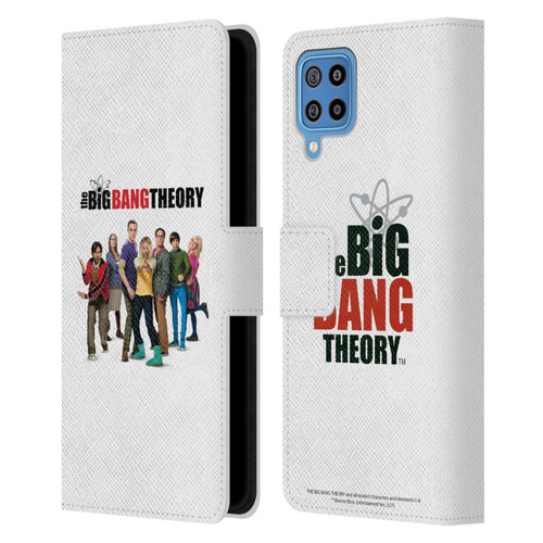 The Big Bang Theory Key Art Season 10 Leather Book Wallet Case Cover For Samsung Galaxy F22 (2021)