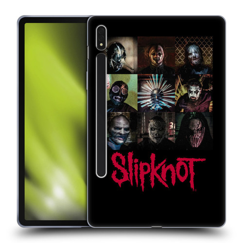 Slipknot Key Art Blocks Soft Gel Case for Samsung Galaxy Tab S8