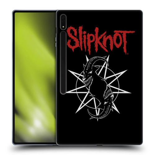Slipknot Key Art Goat Logo Soft Gel Case for Samsung Galaxy Tab S8 Ultra