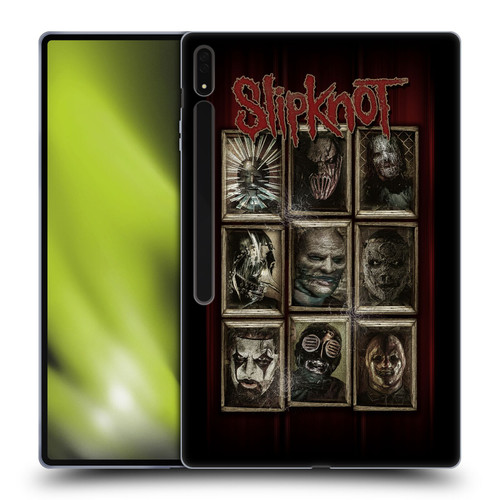 Slipknot Key Art Covered Faces Soft Gel Case for Samsung Galaxy Tab S8 Ultra