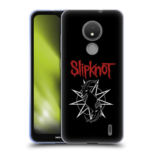 Slipknot Key Art Goat Logo Soft Gel Case for Nokia C21