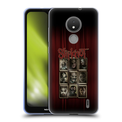 Slipknot Key Art Covered Faces Soft Gel Case for Nokia C21