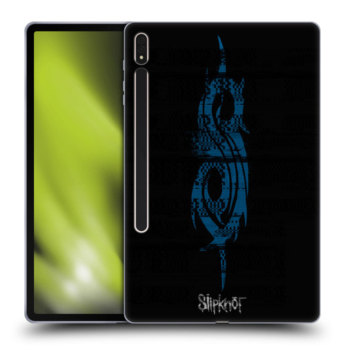 Slipknot We Are Not Your Kind Glitch Logo Soft Gel Case for Samsung Galaxy Tab S8 Plus