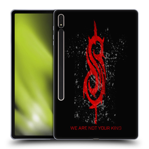 Slipknot We Are Not Your Kind Red Distressed Look Soft Gel Case for Samsung Galaxy Tab S8 Plus