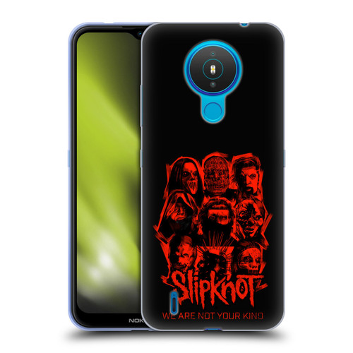 Slipknot We Are Not Your Kind Red Patch Soft Gel Case for Nokia 1.4