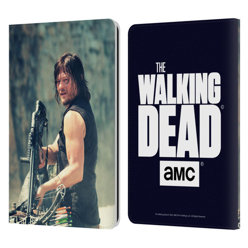 AMC The Walking Dead Daryl Dixon Archer Leather Book Wallet Case Cover For Amazon Kindle Paperwhite 1 / 2 / 3