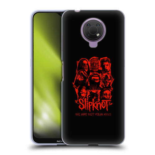 Slipknot We Are Not Your Kind Red Patch Soft Gel Case for Nokia G10