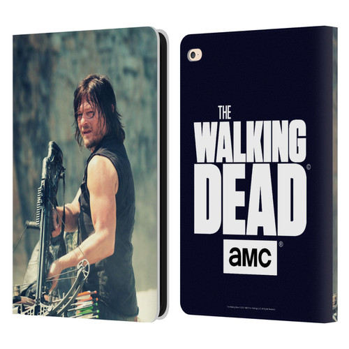 AMC The Walking Dead Daryl Dixon Archer Leather Book Wallet Case Cover For Apple iPad Air 2 (2014)