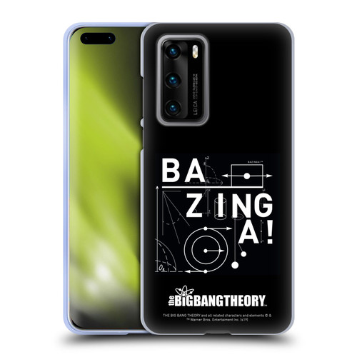 The Big Bang Theory Bazinga Physics Soft Gel Case for Huawei P40 5G