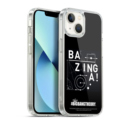 The Big Bang Theory Bazinga Physics Soft Gel Case for Apple iPhone 13