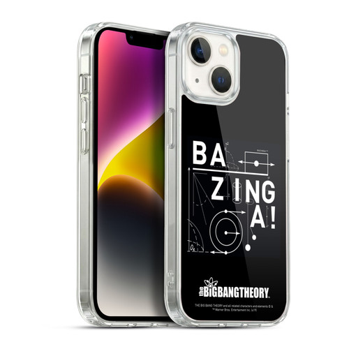 The Big Bang Theory Bazinga Physics Soft Gel Case for Apple iPhone 14