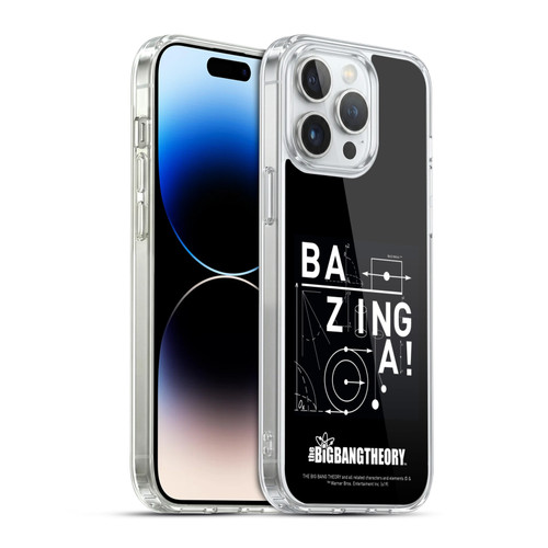 The Big Bang Theory Bazinga Physics Soft Gel Case for Apple iPhone 14 Pro Max & MagSafe