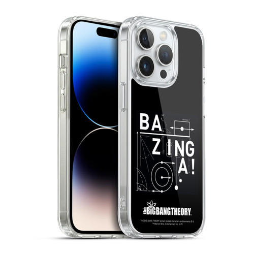 The Big Bang Theory Bazinga Physics Soft Gel Case for Apple iPhone 14 Pro & MagSafe