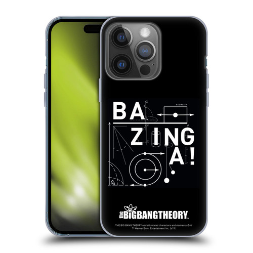 The Big Bang Theory Bazinga Physics Soft Gel Case for Apple iPhone 14 Pro
