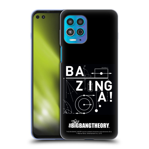 The Big Bang Theory Bazinga Physics Soft Gel Case for Motorola Moto G100