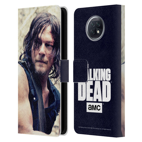 AMC The Walking Dead Daryl Dixon Half Body Leather Book Wallet Case Cover For Xiaomi Redmi Note 9T 5G