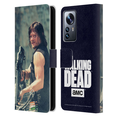AMC The Walking Dead Daryl Dixon Archer Leather Book Wallet Case Cover For Xiaomi 12 Pro