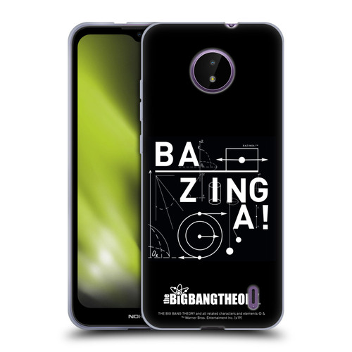 The Big Bang Theory Bazinga Physics Soft Gel Case for Nokia C10 / C20