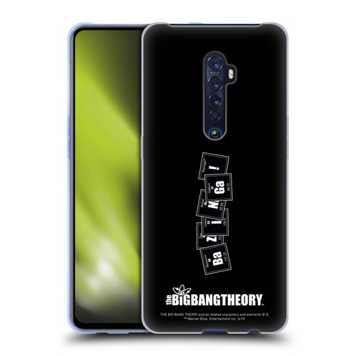The Big Bang Theory Bazinga Elements Soft Gel Case for OPPO Reno 2