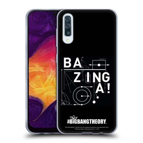 The Big Bang Theory Bazinga Physics Soft Gel Case for Samsung Galaxy A50/A30s (2019)