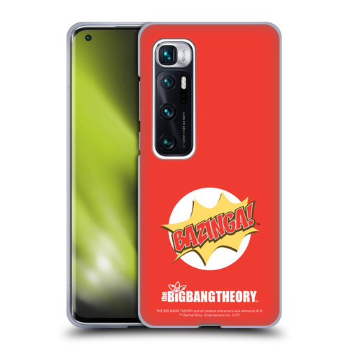 The Big Bang Theory Bazinga Pop Art Soft Gel Case for Xiaomi Mi 10 Ultra 5G