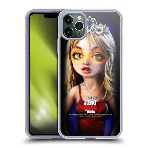 The Big Bang Theory Caricature Penny Soft Gel Case for Apple iPhone 11 Pro Max