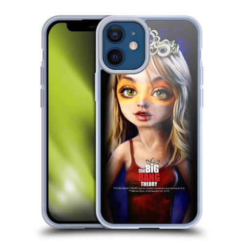 The Big Bang Theory Caricature Penny Soft Gel Case for Apple iPhone 12 Mini
