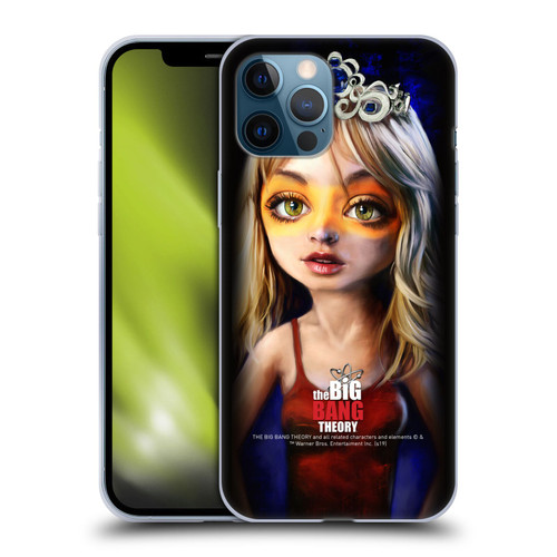 The Big Bang Theory Caricature Penny Soft Gel Case for Apple iPhone 12 Pro Max