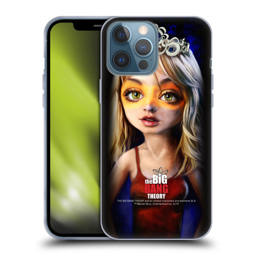 The Big Bang Theory Caricature Penny Soft Gel Case for Apple iPhone 13 Pro Max